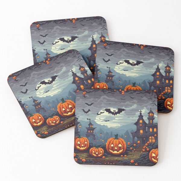 Item preview, Haunted village designed and sold by PexelBoi.
