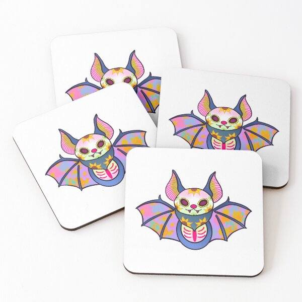 Item preview, Sugar Skull Bat designed and sold by aleeshanicole.