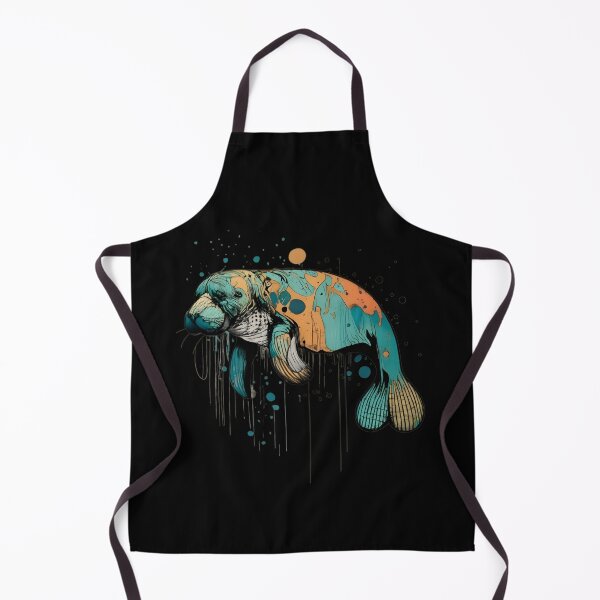 Item preview, Manatee in watercolor style designed and sold by SandbarTees.