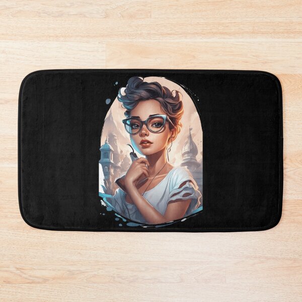 Item preview, Cute Watercolor Gamer Girl designed and sold by Mechanical-Artt.