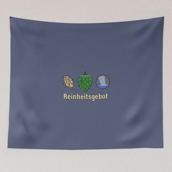 Item preview, Reinheitsgbot: Beer Ingredients - Barley, Hops, Water! designed and sold by Scottopia.