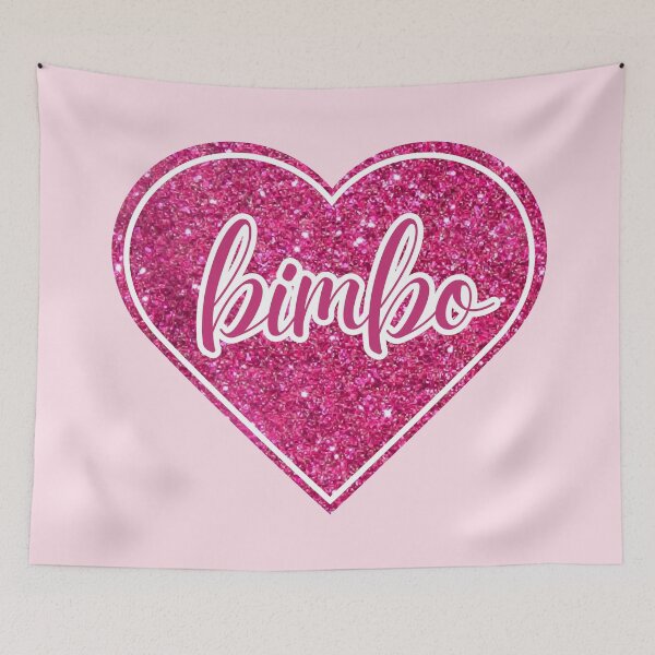 Item preview, Bimbo | Hot Pink Glitter Heart designed and sold by KinkShoppe.