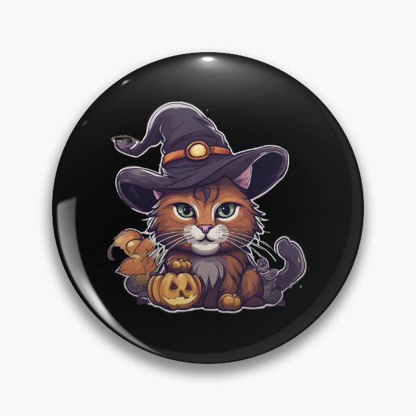 Item preview, Cute Cat Halloween T-Shirt designed and sold by LuizSilva1983.