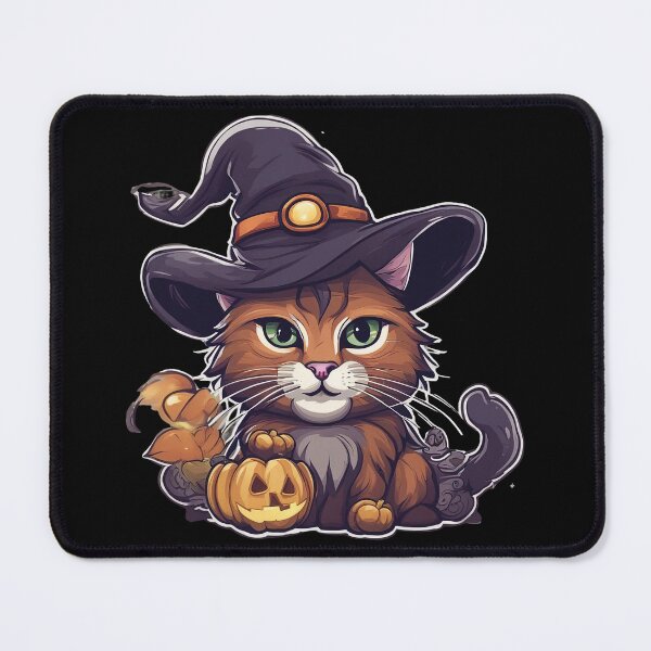 Item preview, Cute Cat Halloween T-Shirt designed and sold by LuizSilva1983.