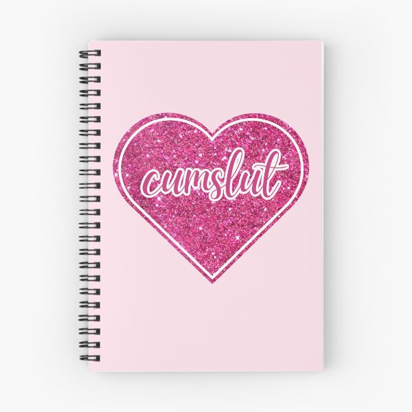 Item preview, Cum slut | Hot Pink Glitter Heart designed and sold by KinkShoppe.