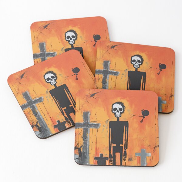 Item preview, A ghost rising from the grave for Halloween designed and sold by TheOosh.