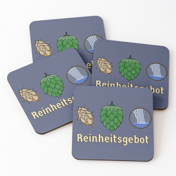 Item preview, Reinheitsgbot: Beer Ingredients - Barley, Hops, Water! designed and sold by Scottopia.
