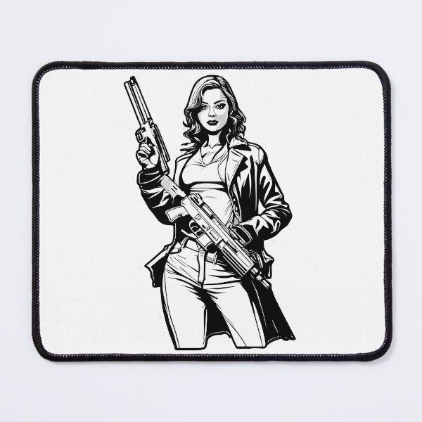 Item preview, Monochrome Gaming Heroine designed and sold by Mechanical-Artt.