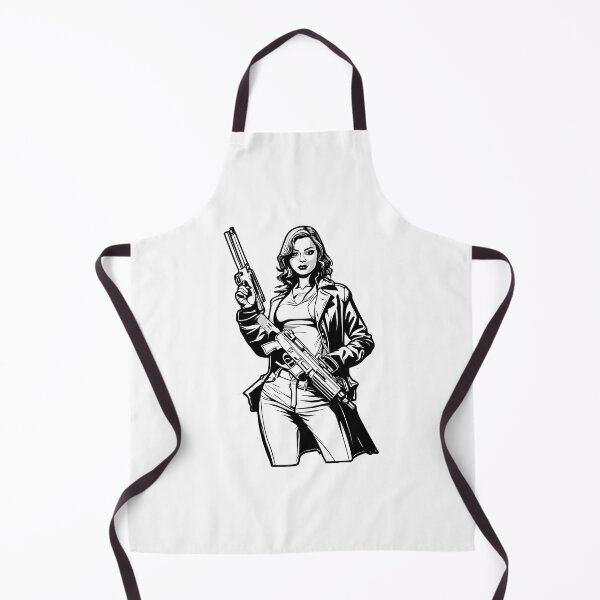 Item preview, Monochrome Gaming Heroine designed and sold by Mechanical-Artt.