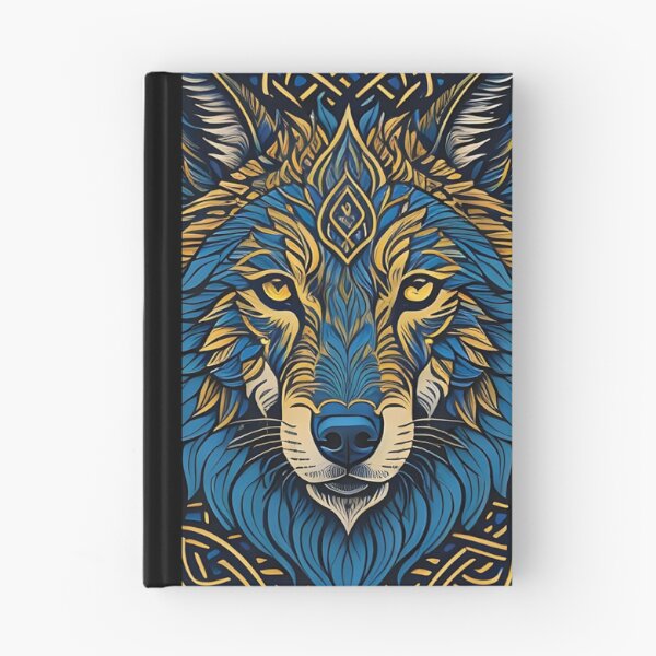 Item preview, Wolf's Head in Celtic Knots designed and sold by nicestr.