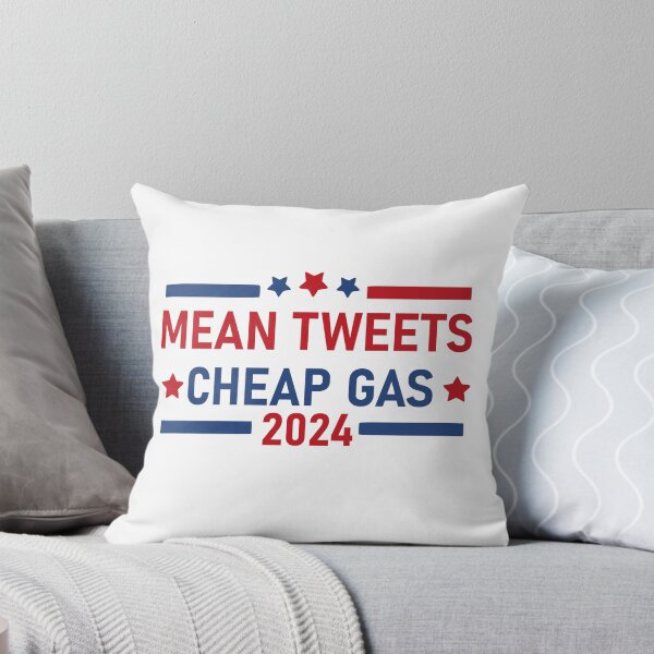 Item preview, Mean Tweets Cheap Gas Trump 2024 Republican Funny Joke designed and sold by Tee America.
