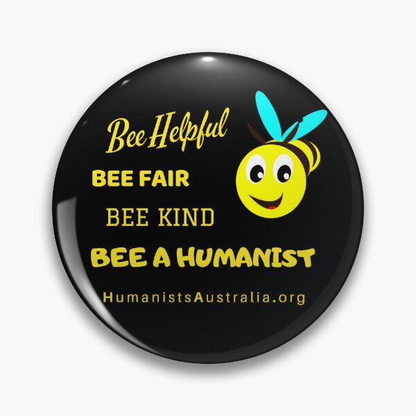 Item preview, Bee a Humanist! designed and sold by humanists-au.