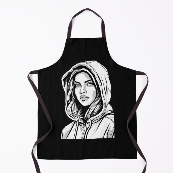 Item preview, Retro Heroine in Monochrome designed and sold by Mechanical-Artt.