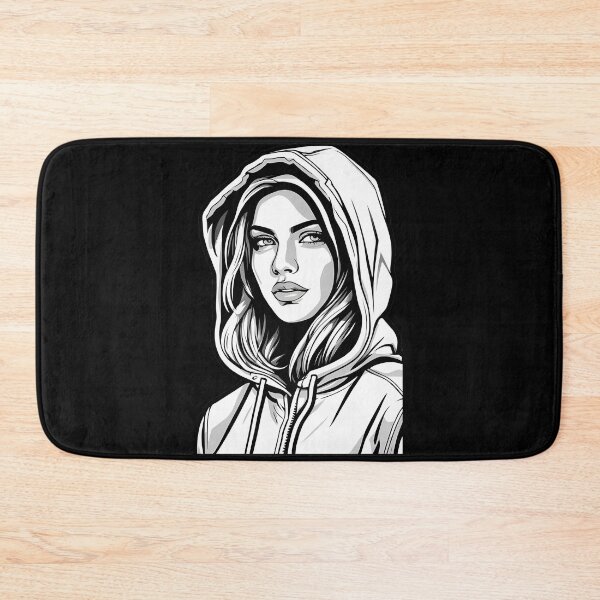 Item preview, Retro Heroine in Monochrome designed and sold by Mechanical-Artt.