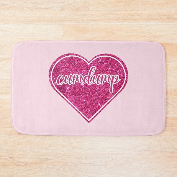 Item preview, Cumdump | Hot Pink Glitter Heart designed and sold by KinkShoppe.