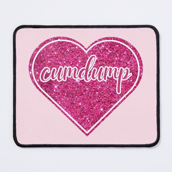 Item preview, Cumdump | Hot Pink Glitter Heart designed and sold by KinkShoppe.