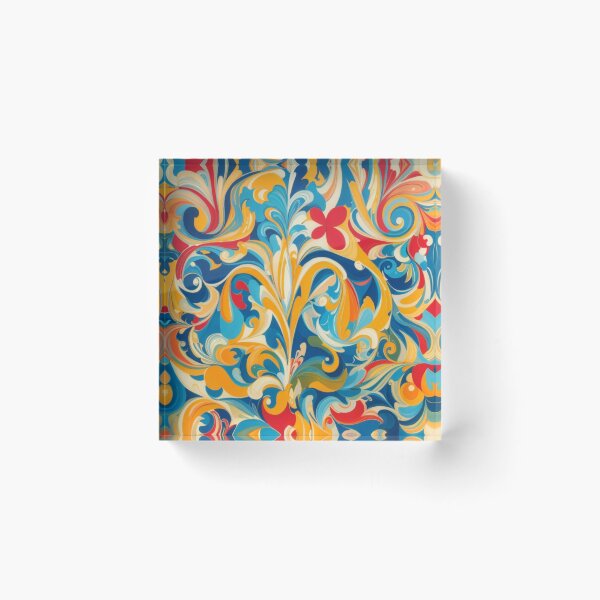 Item preview, Floral Fleur De Lis designed and sold by Geddit Designs.