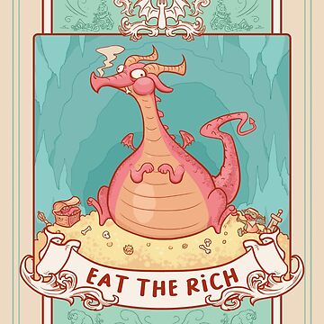 Artwork thumbnail, Eat The Rich Dragon by piratadandi