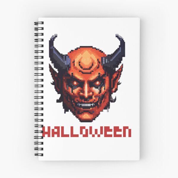 Item preview, Cara del diablo de Halloween designed and sold by PERFECART.