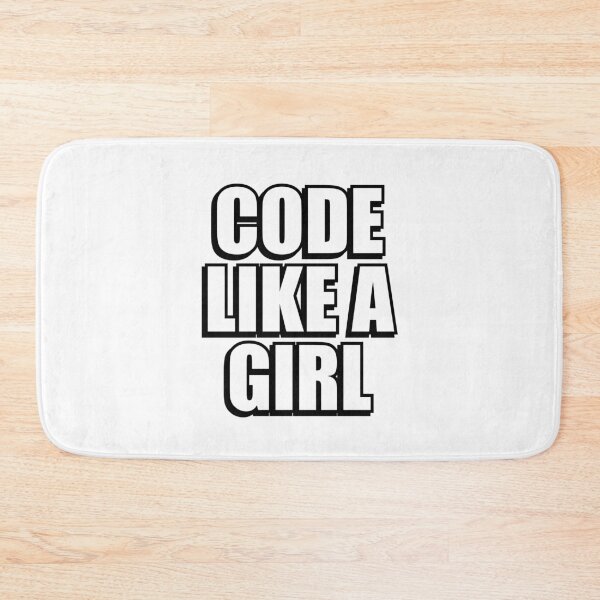 Item preview, Code Like A Girl - girls who code designed and sold by Inspirationmotivation.