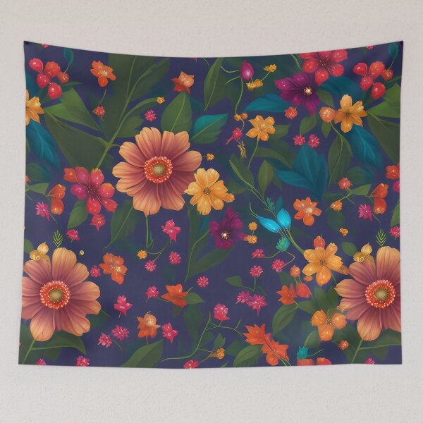 Item preview, orange field flowers designed and sold by WalterGomes.