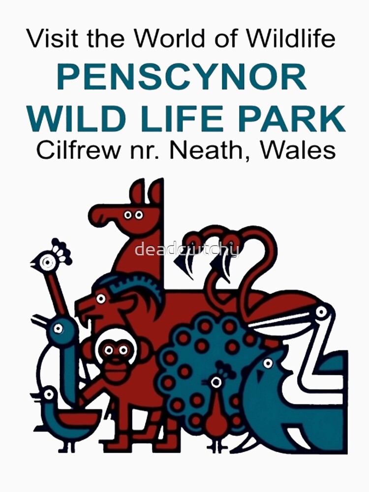 Penscynor Bird Gardens Stickers T Shirts and Hoodies by deadcwtchy