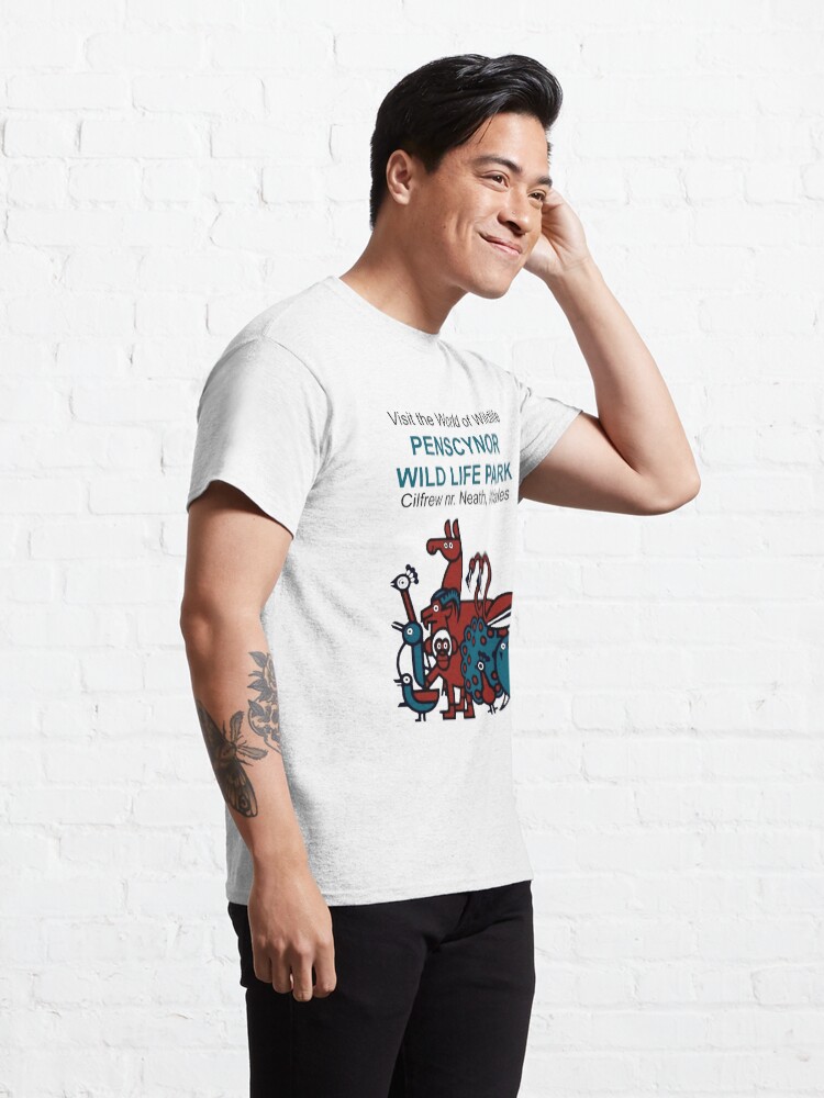 Alternate view of Penscynor Bird Gardens Stickers T Shirts and Hoodies Classic T-Shirt