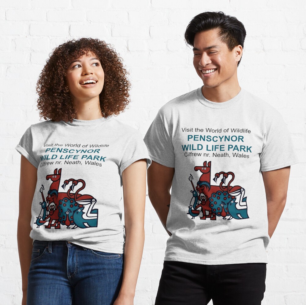 Penscynor Bird Gardens Stickers T Shirts and Hoodies Classic T-Shirt