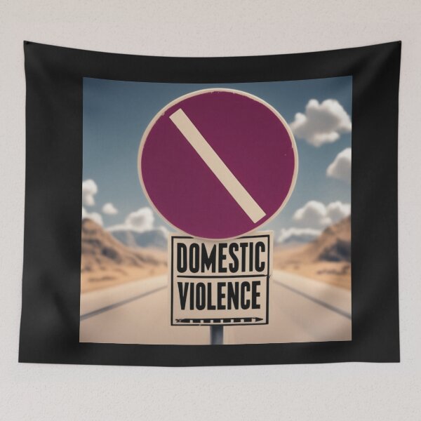 Item preview, DOMESTIC VIOLENCE AWARENESS NO designed and sold by carlos crane.