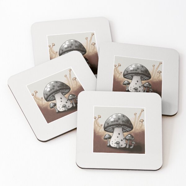 Item preview, Cute Mushrooms! designed and sold by droplet-of-ash.