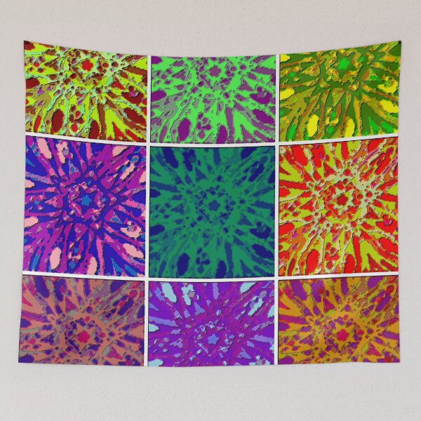 Item preview, Warhol Style Abstract Star Pop Art designed and sold by gleefulme.