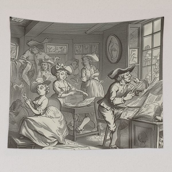 Item preview, William Hogarth designed and sold by ComicsFactory.