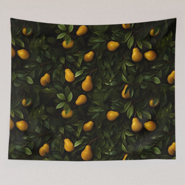 Item preview, Seamless Pattern - Midnight Mango Harvest designed and sold by Shop4treasure.