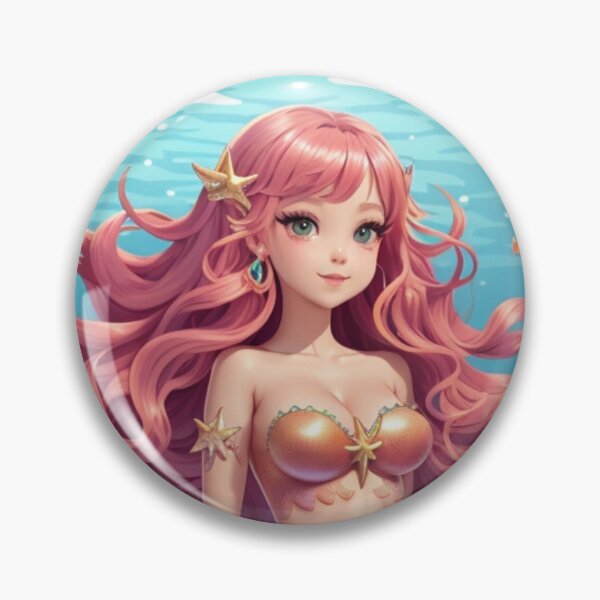 Item preview, Cute Anime Style Sirena  designed and sold by SirenasWorld.