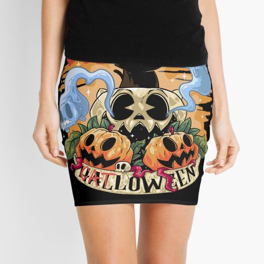 Halloween Mini Skirt