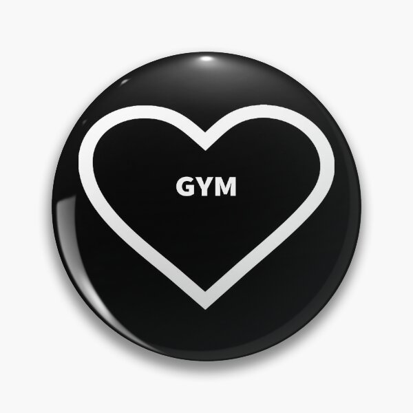 Item preview, I love GYM in a heart shape designed and sold by Random-Merch.