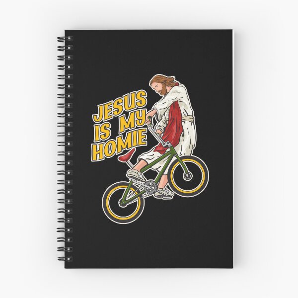 Item preview, Jesus Is My Homie - Jesus On Bike designed and sold by ChristlikeMerch.