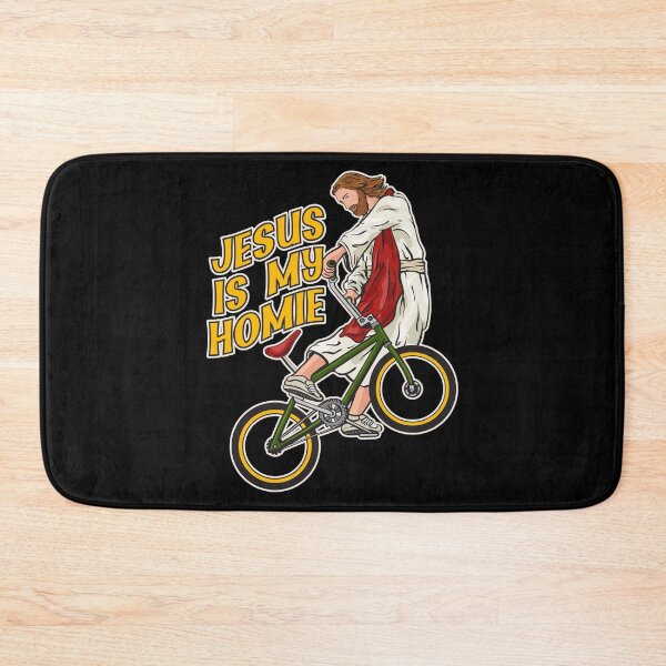Artikelvorschau, Jesus ist mein Homie – Jesus auf dem Fahrrad entworfen und verkauft von ChristlikeMerch.