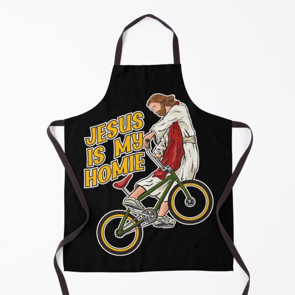 Artikelvorschau, Jesus ist mein Homie – Jesus auf dem Fahrrad entworfen und verkauft von ChristlikeMerch.