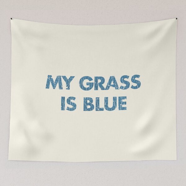 Item preview, My Grass is Blue 1977 designed and sold by AstroZombie6669.