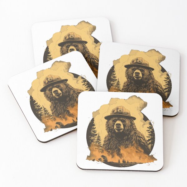 Item preview, "Bear Wear Safari: Battling the Wildfire" designed and sold by pugshowsfashion.