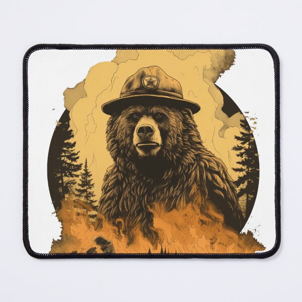 Item preview, "Bear Wear Safari: Battling the Wildfire" designed and sold by pugshowsfashion.