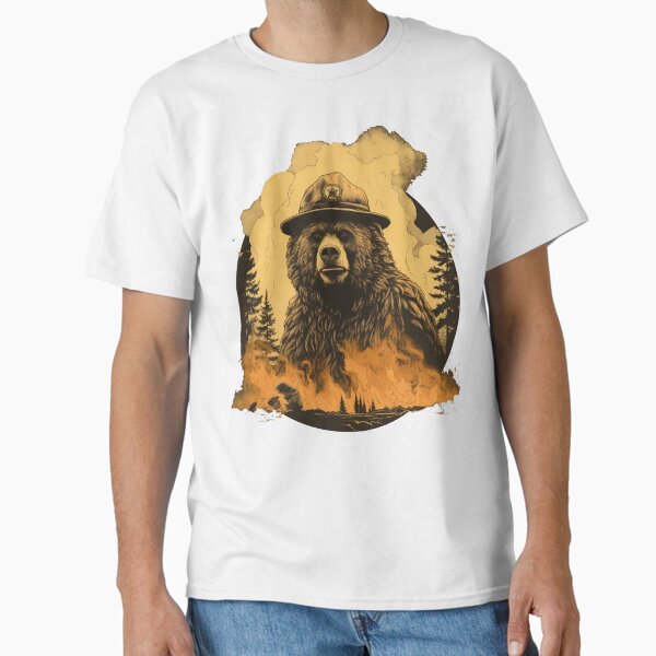 "Bear Wear Safari: Battling the Wildfire" Classic T-Shirt