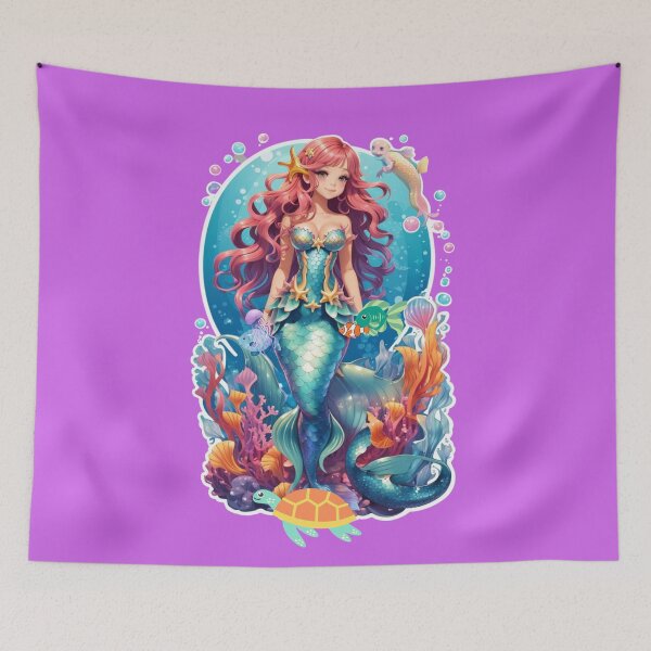 Item preview, Sirenas Cute Little Sea Mermaid  designed and sold by SirenasWorld.