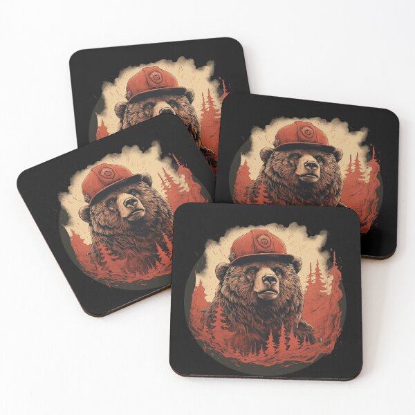 Item preview, "Bear Wear Rescues the Forest from Flames" designed and sold by pugshowsfashion.