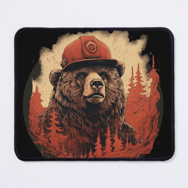 Item preview, "Bear Wear Rescues the Forest from Flames" designed and sold by pugshowsfashion.