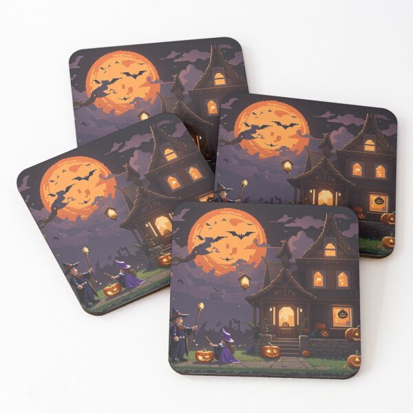 Item preview, Halloween pixel Art  designed and sold by PERFECART.