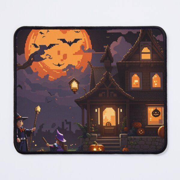 Item preview, Halloween pixel Art designed and sold by PERFECART.
