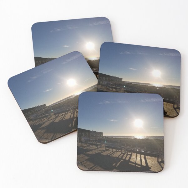 Item preview, Ocean City NJ Sunrise from boardwalk photo designed and sold by Raineylanes.