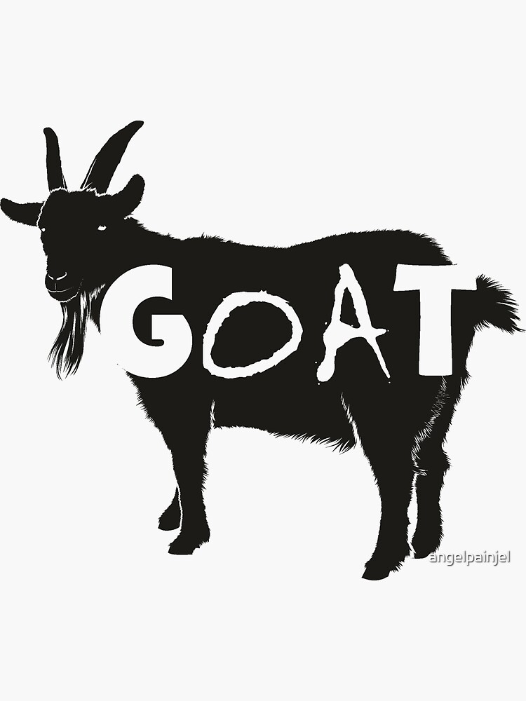 goat-s-the-word-sticker-for-sale-by-angelpainjel-redbubble